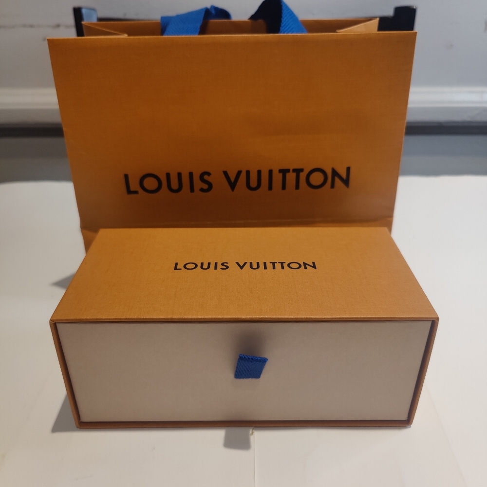 Louis Vuitton Empty Sunglasses Box with Small Shopping Bag